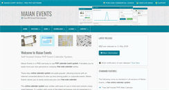 Desktop Screenshot of maianevents.com